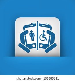 Disabled social network
