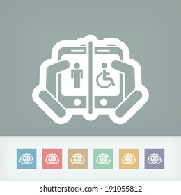Disabled social network