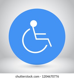 disabled vector icon eps 10