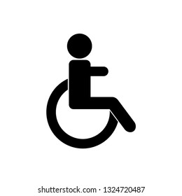 Disabled vector icon. Gender icon