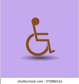 Disabled (Wheelchair) icon or symbol