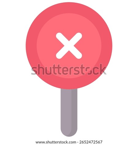Disagree icon symbol. Vector illustration