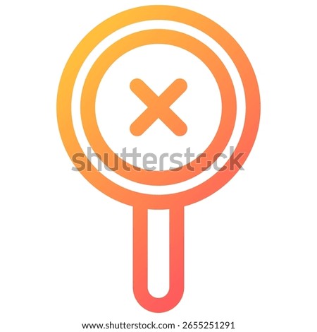 Disagree icon symbol. Vector illustration