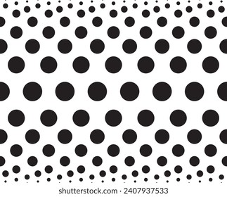 Disappearing circles . Curved grid. Fade out effect