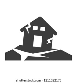 Disaster Earthquake Icon