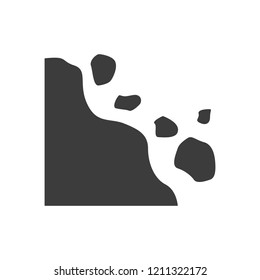 Disaster Landslide Icon