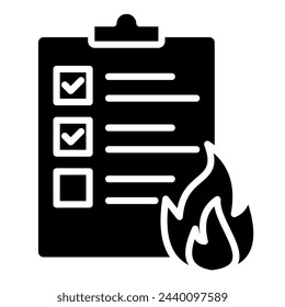 Disaster Planning icon vector illustration