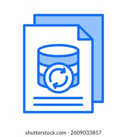 Disaster Recovery Icon Element For Design