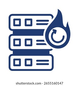 Elemento Ícone Do Disaster Recovery Para Design