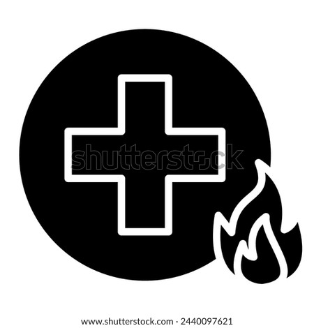 Disaster Response icon vector illustration