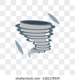 Disaster vector icon isolated on transparent background, Disaster logo concept