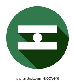 disbalance  icon, vector illustration. 
