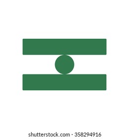disbalance  icon, vector illustration. Flat design  