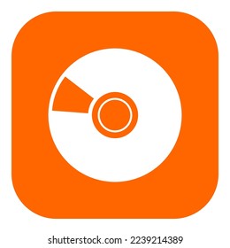 Disc and app icon on white