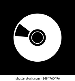 Disc and background as icon