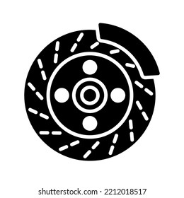 Disc Brake icon. Brake Disc sign. vector illustration