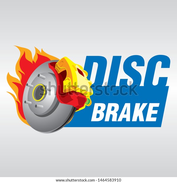 disc brake logo graphic\
design