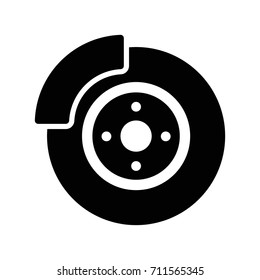 disc brake symbol icon