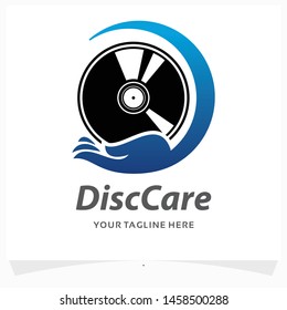 Disc Care Logo Design Template