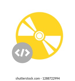 Disc Code icon svg