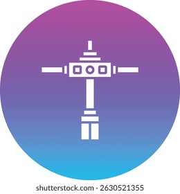Disc Detainer vector icon. Can be used for printing, mobile and web applications.