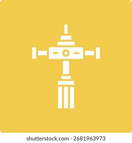 Ícone de vetor do Detentor de Disco. Pode ser usado para impressão, aplicativos móveis e da Web.