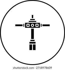 Disc Detainer vector icon. Can be used for printing, mobile and web applications.