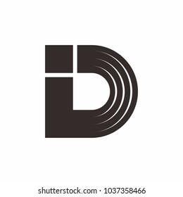 Disc DJ Icon Logo
