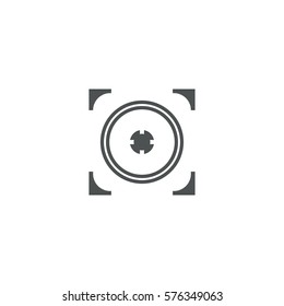 disc drive icon. sign design