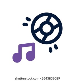 disc duotone icon. Sleek and modern vector icon for websites, mobile apps, marketing materials, and corporate design. Fully scalable and ready to use.