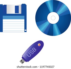 disc flash drive diskette