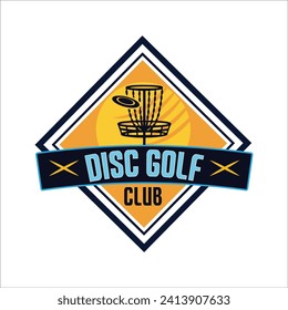 disc golf logo design, sports logo