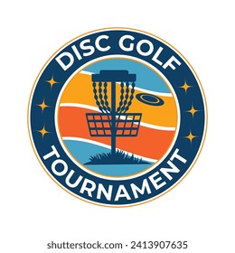 disc golf logo design, sports logo