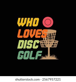 disc golf logo design and tee design