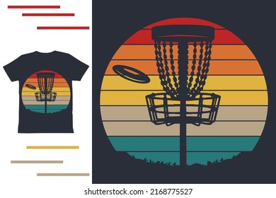 Disc Golf Player T Shirt Design