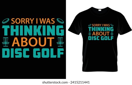  Disc golf t shirt design graphic vector.