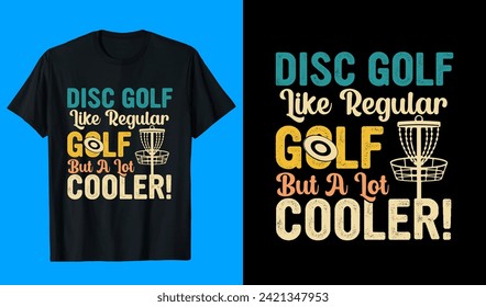 Disc Golf t shirt design