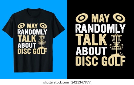 Disc Golf t shirt design