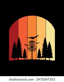 Disc golf t shirt design