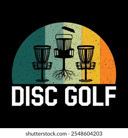 Disc Golf T-shirt Design Graphic Template. Disc Golf t-shirt vector, Disc Golf typography t-shirt Design, Disc Golf t-shirt design vector graphic.