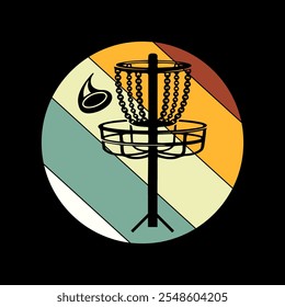 Disc Golf T-shirt Design Graphic Template. Disc Golf t-shirt vector, Disc Golf typography t-shirt Design, Disc Golf t-shirt design vector graphic.