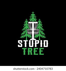 Disc Golf t-shirt design templete