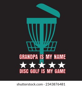 Disk Golf T-Shirt Design , Disk Golf Vektorgrafik, ich bin nur hier, um Bäume zu treffen und zu fluchen , Caddy , ein Junge, der Disc Golf liebt, Opa Golf