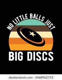 DISC GOLF T-SHIRT DESIGN VECTOR ILLUSTRATION