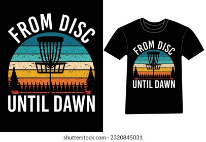 Disc Golf T-shirt vector, Disc Golf Designs, Disc golf Trendy T shirt, Retro t shirt designs, Discs Funny Retro Vintage Disc Golf T-shirt Design, 
Typography T-shirt Design,

