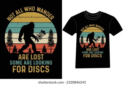 Disc Golf T-shirt vector, Disc Golf Designs, Disc golf Trendy T shirt, Retro t shirt designs, Discs Funny Retro Vintage Disc Golf T-shirt Design, 
Typography T-shirt Design,

