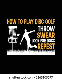 Disc Golf T-shirt vector, Typography T-shirt Design I don't always play disc golf oh wait yes i do, Disc Golf Designs, Disc Golf T-shirt vector, Typography