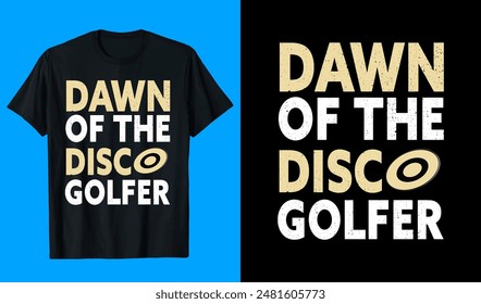 Disc Golfer T shirt Design