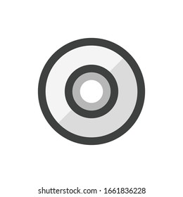 Disc icon from computer peripheral icon set