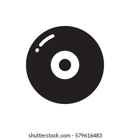 disc icon illustration isolated vector sign symbol